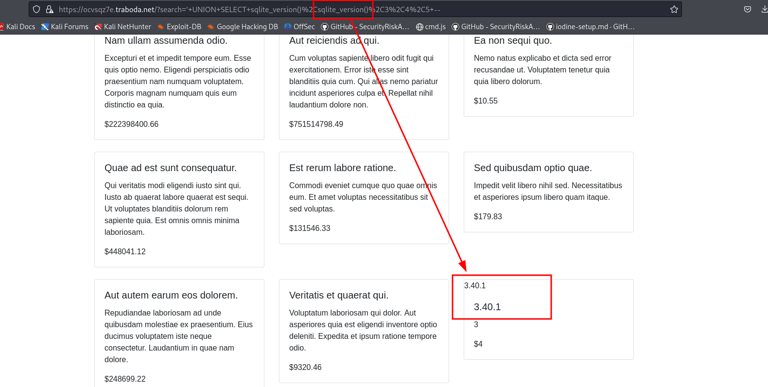 sqlite