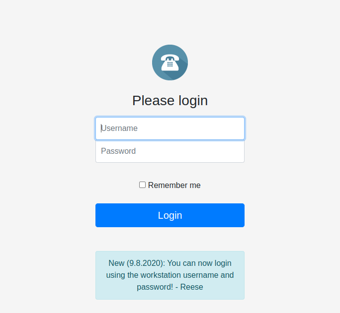 phonebook/login